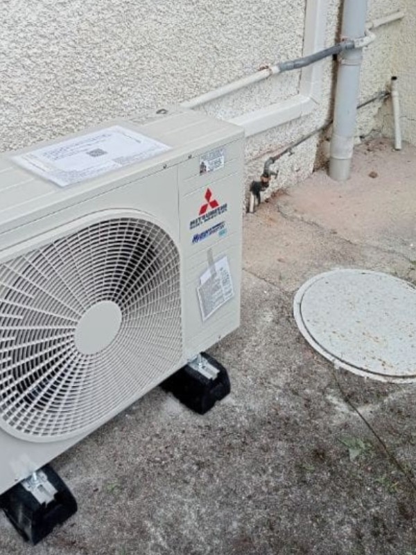 Installation de climatisation